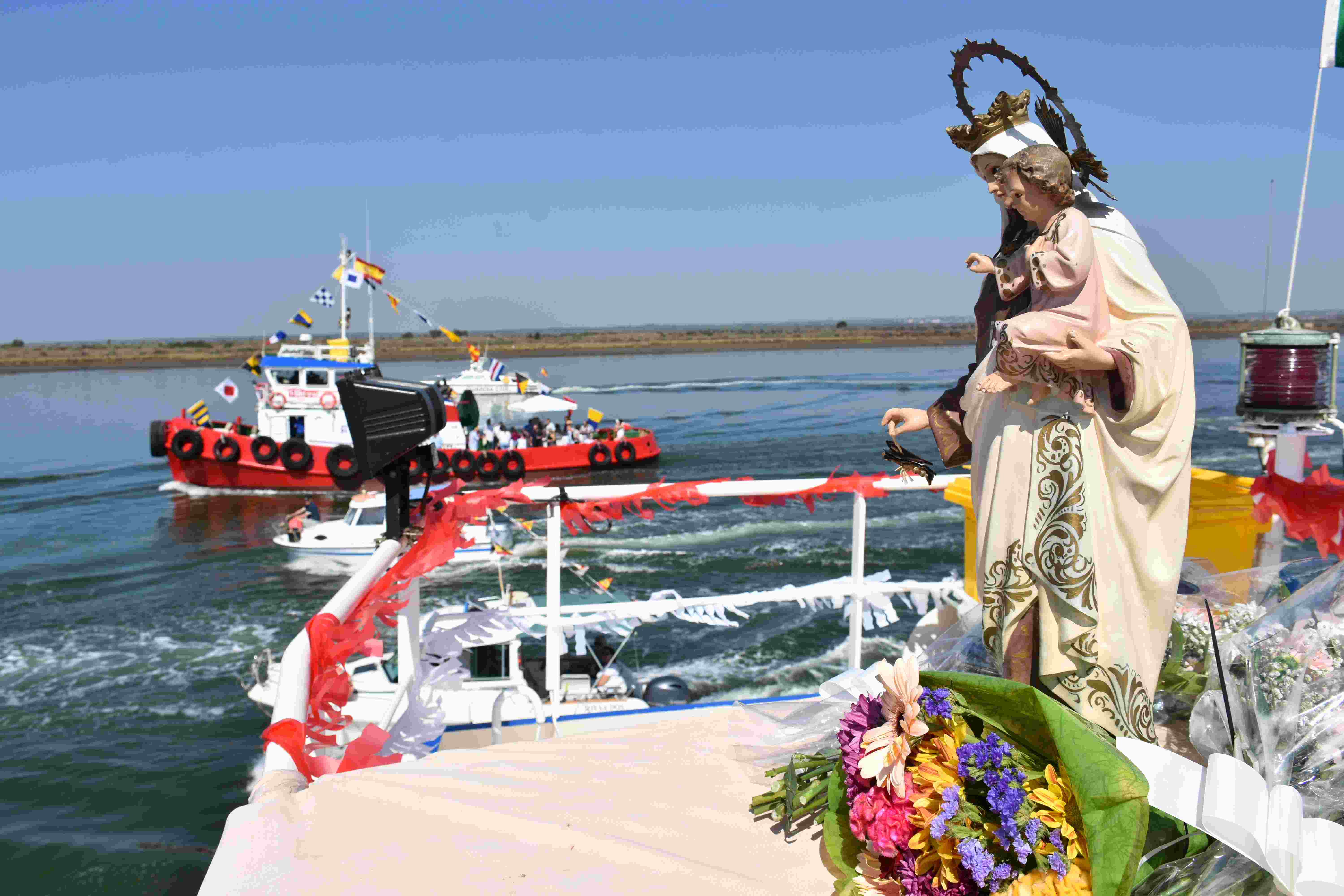 Procesión Virgen del Carmen de Huelva 16-07-2019