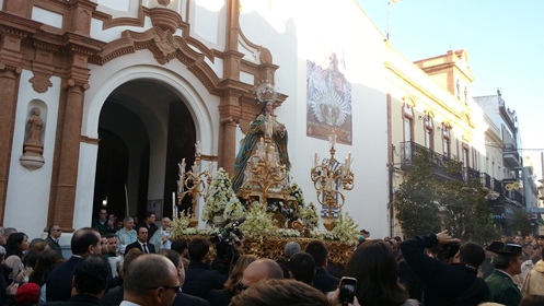 
							 Procesión de la Inmaculada 08-12-2014 
							