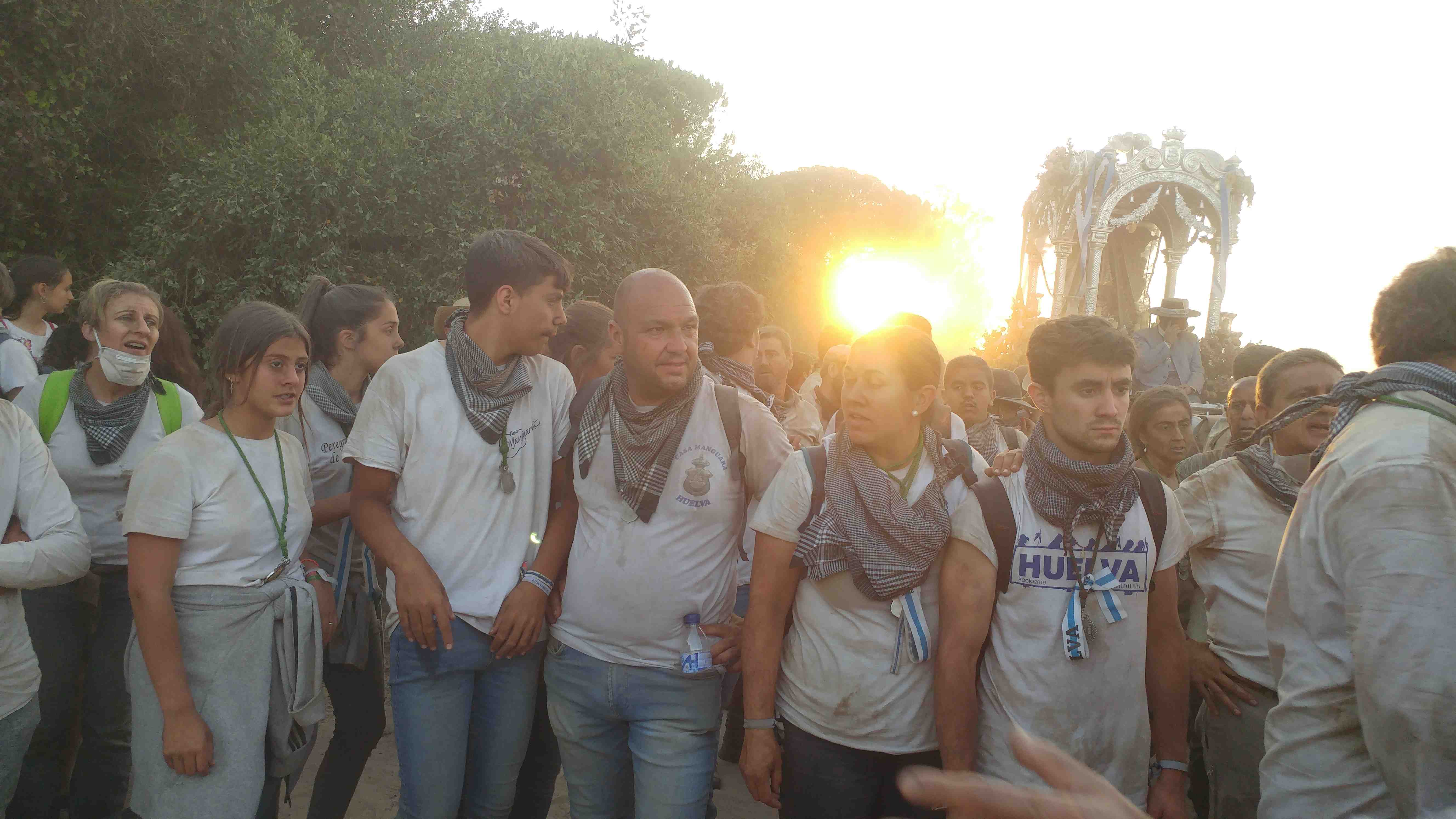 Retransmisión entrada en el Rocio Hermandad de Huelva 07-06-2019