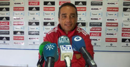 
							 Rueda de Prensa, Entrenador Recreativo José Luis Oltra 02-1-01-2015 
							