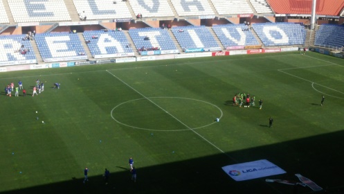 Gol del Recre al Racing